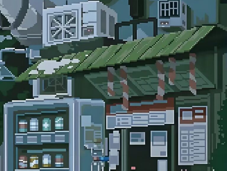 短剧故事像素风